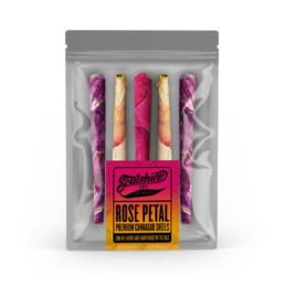 Rose petal pre-rolls